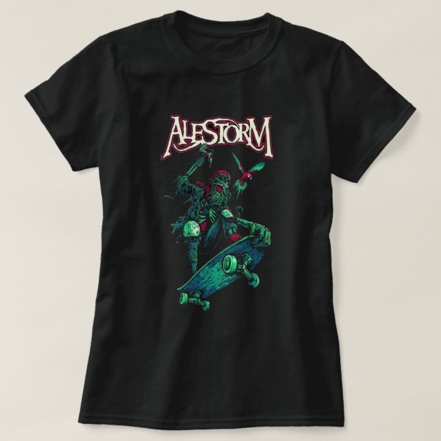 Alestorm New Logo Alestorm T-Shirt (Design Front)