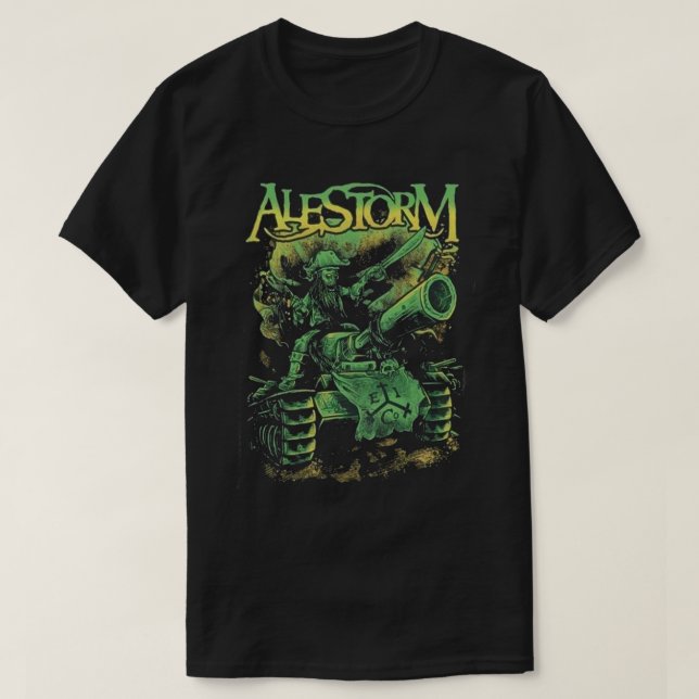 Alestorm New Logo Alestorm T-Shirt (Design Front)