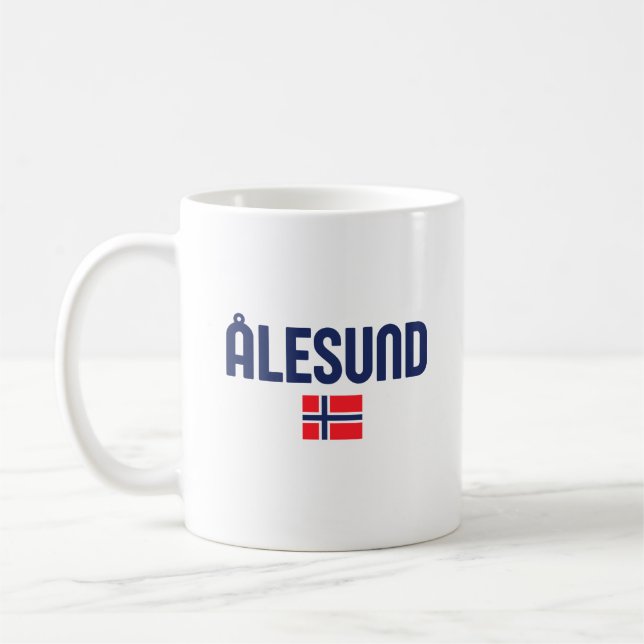 ÅLESUND Norway Coffee Mug (Left)