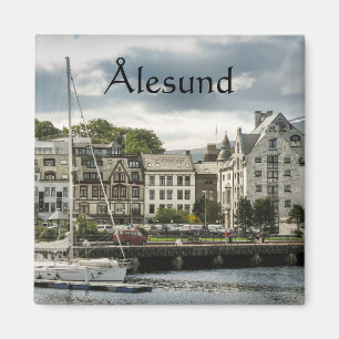 Alesund Norway Souvenir Magnet