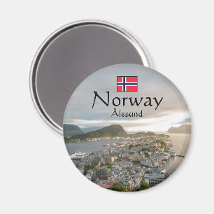Alesund Norway Souvenir Magnet