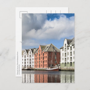 Alesund Norway Travel Photo Postcard
