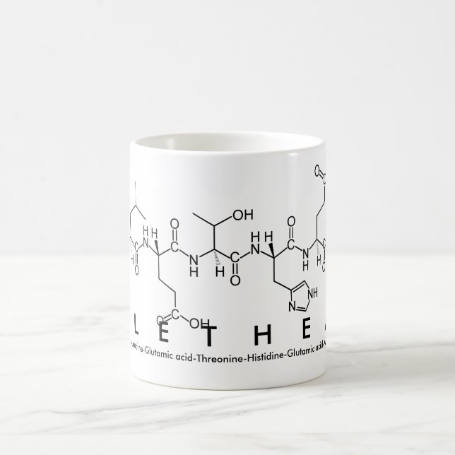 Alethea peptide name mug (Center)