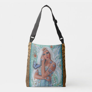 Aletta goddess fairy by Renee Lavoie Crossbody Bag