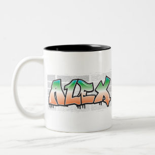 alex.ai Two-Tone coffee mug
