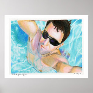 "Alex All Wet"  My Face on My Spa... Poster