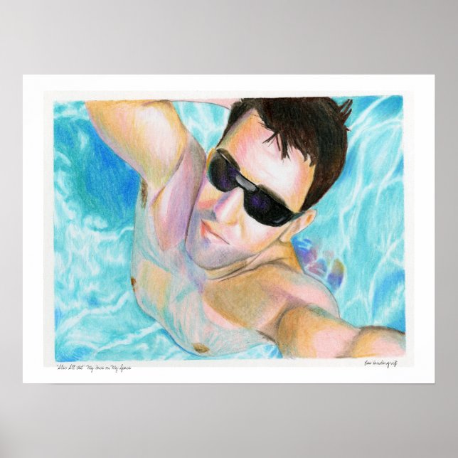 "Alex All Wet"  My Face on My Spa... Poster (Front)