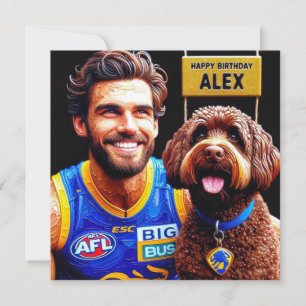 ALEX ~ Birthday Card ~ Football Season ~