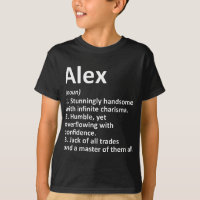 ALEX Definition Personalised Name Funny Birthday G