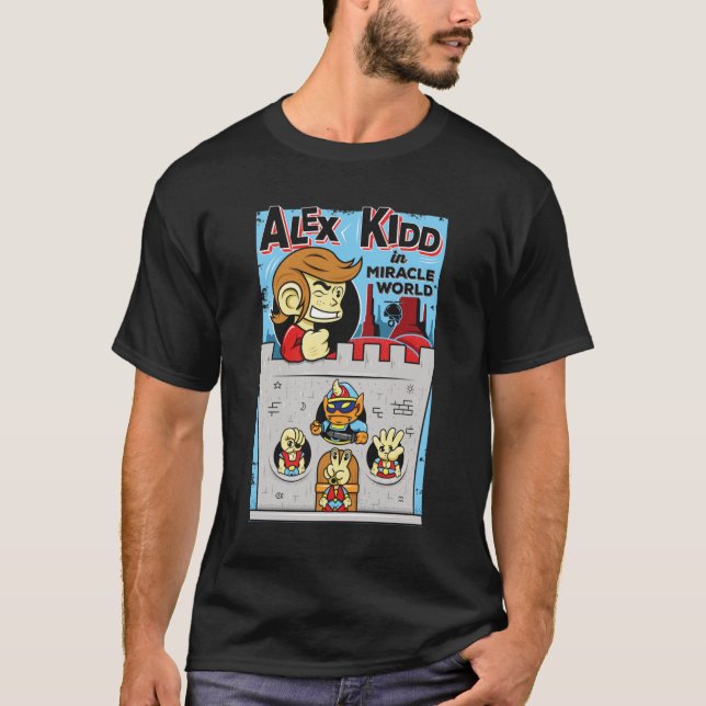 Alex Kidd in Miracle World Classic  T-Shirt (Front)