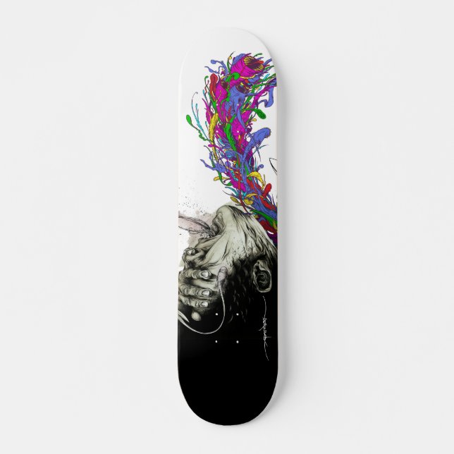 Alex Pardee "Escaped Convict(ion)" Skateboard (Front)
