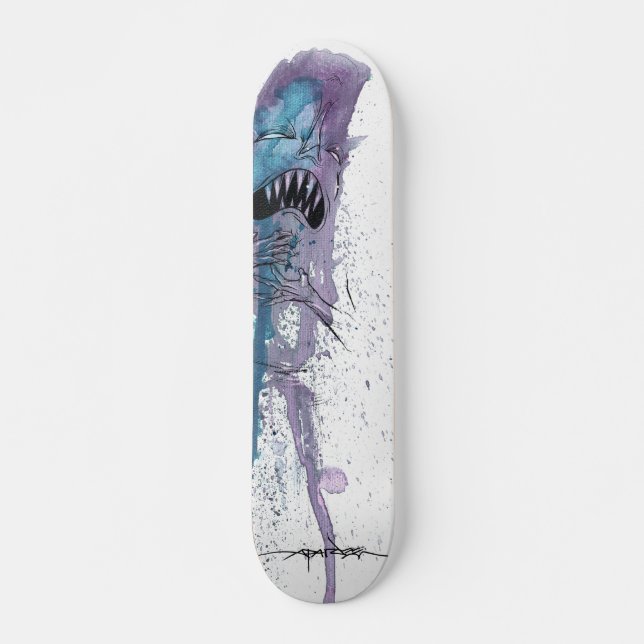 Alex Pardee "Heartburn" Skateboard (Front)