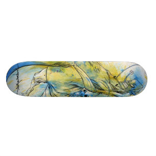 Alex Pardee "Riding Revenge" Skateboard
