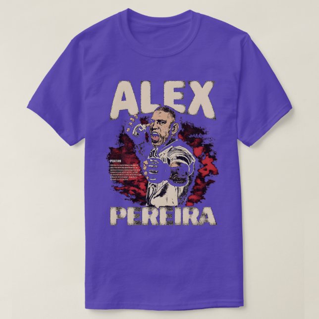 Alex Pereira MMA TShirt (Design Front)