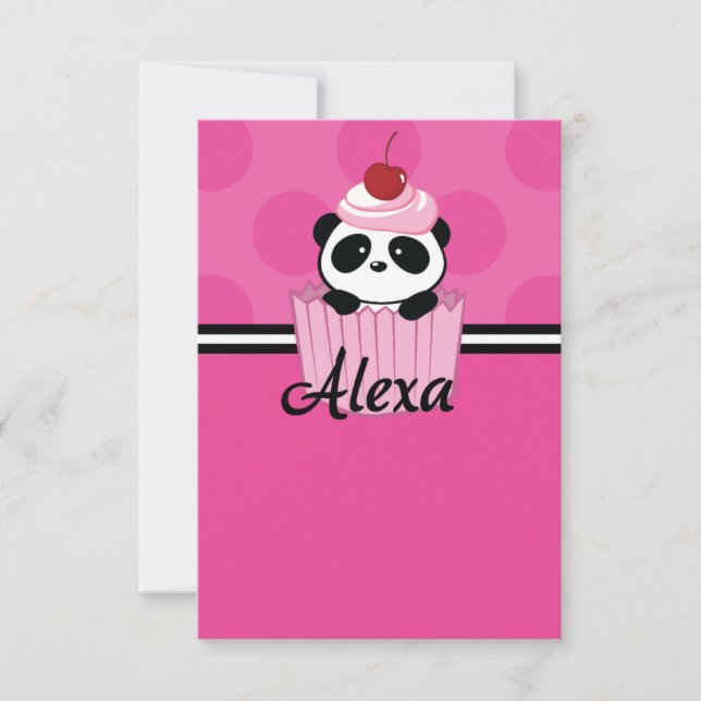 Alex Thank You Note Invitation (Front)