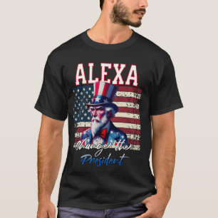 Alexa Change The President 4th of July Vintage T-Shirt