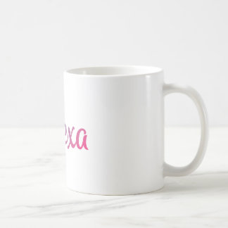 Alexa Stylish Cursive Coffee Mug
