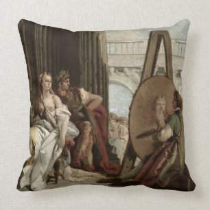 Alexander and Campaspe at the house of the painter Cushion