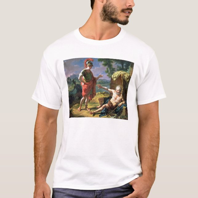 Alexander and Diogenes, 1818 (oil on canvas) T-Shirt (Front)