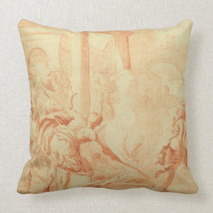 Alexander and Thais on their drunken rampage throu Cushion