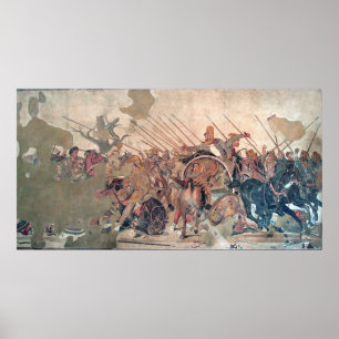 Alexander at Issus Poster