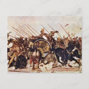 Alexander Battle Details By Meister Der Alexanders Postcard