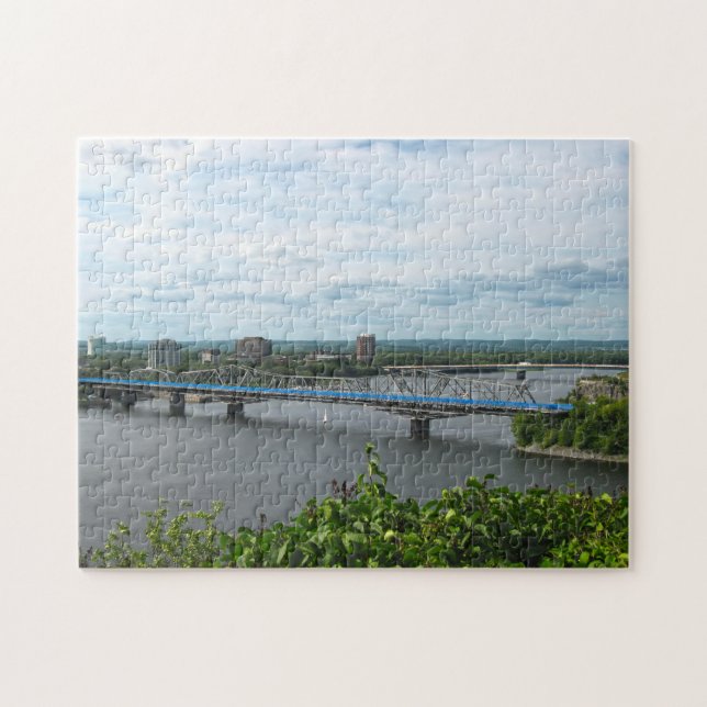 Alexander Bridge Ottawa. Jigsaw Puzzle (Horizontal)