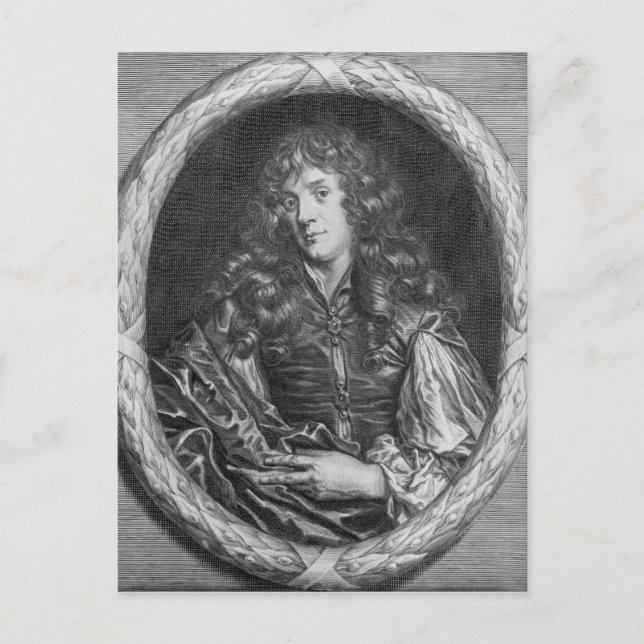 Alexander Browne, engraved by Pieter de Jode Postcard (Front)