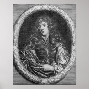 Alexander Browne, engraved by Pieter de Jode Poster