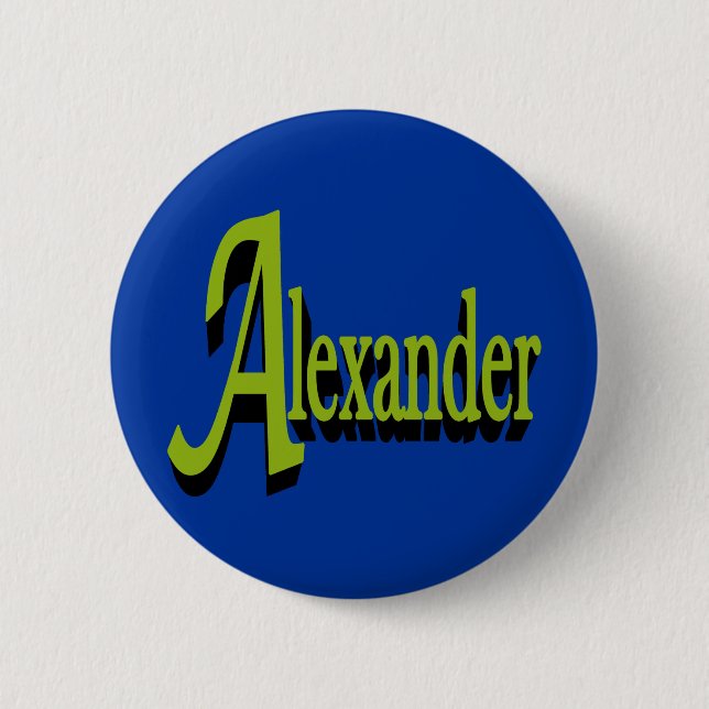 Alexander Button (Front)