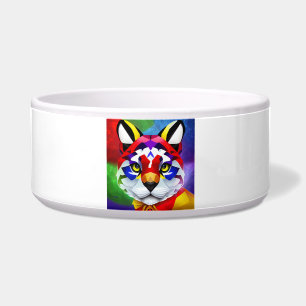 Alexander Cat white large pet bowl
