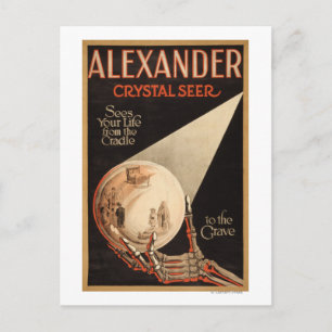 Alexander, Crystal "Cradle to the Grave" Magic Postcard