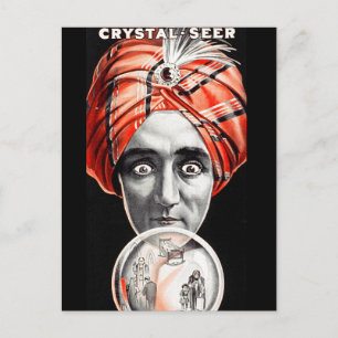 Alexander, Crystal Seer Knows, Sees, Tells All Postcard