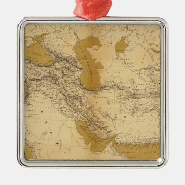 Alexander Emprire Metal Tree Decoration (Front)