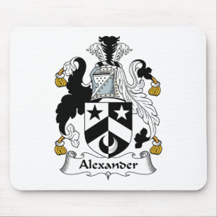 Alexander Family Crest Mouse Pad