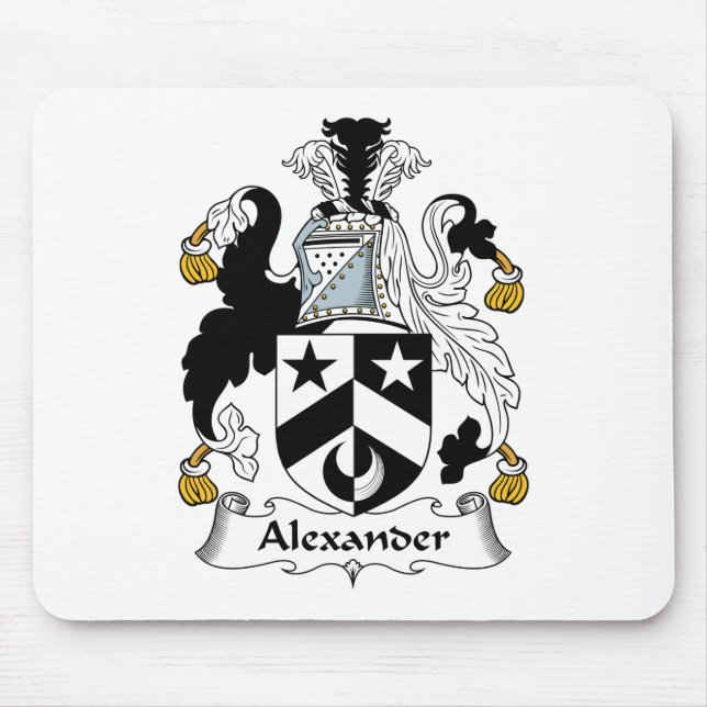 Alexander Family Crest Mouse Pad (Front)