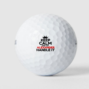 ALEXANDER GOLF BALLS