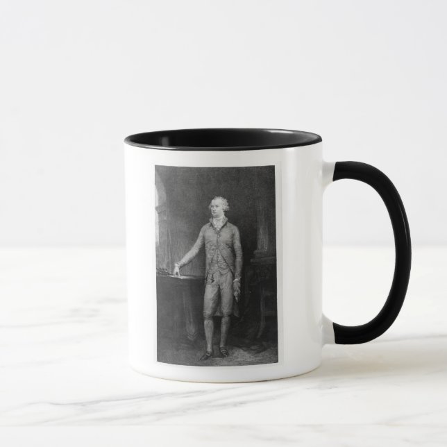 Alexander Hamilton, after the painting of 1792 Mug (Right)