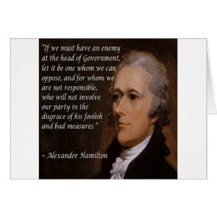 Alexander Hamilton "Enemy Leader" Gift