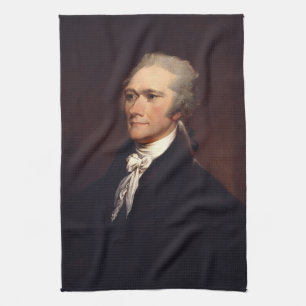 Alexander Hamilton Founder & Federalist Papers Tea Towel