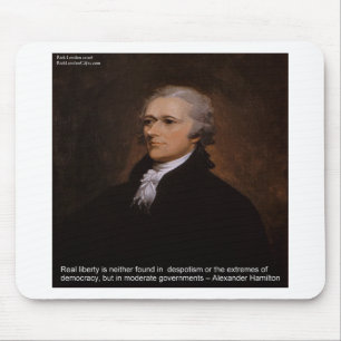 Alexander Hamilton Gifts Mouse Pad