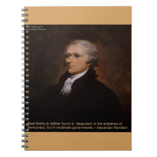 Alexander Hamilton Gifts Notebook