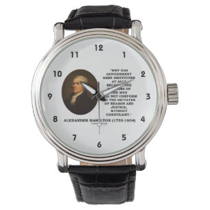Alexander Hamilton Government Passion Constraint Watch