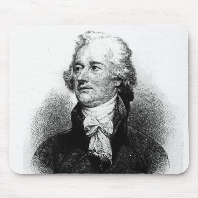 Alexander Hamilton Mouse Pad (Front)