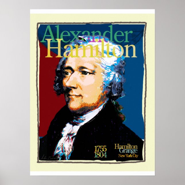 Alexander Hamilton poster (Front)
