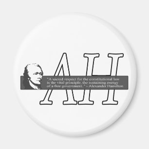 Alexander Hamilton Quote Magnet