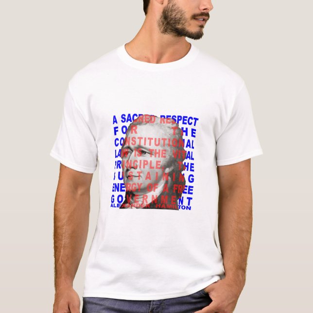 Alexander Hamilton Quote Shirts (Front)