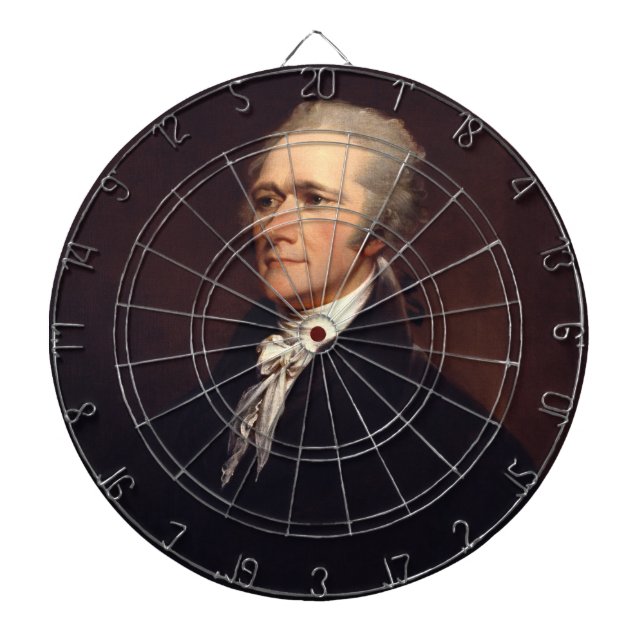 Alexander Hamilton: US Founding Father, Historical Dartboard (Front)