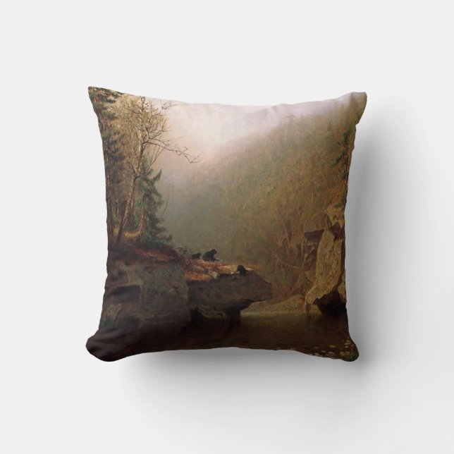 Alexander Helwig Wyant - Three Bears Cushion (Front)