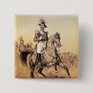 Alexander II Czar of Russia 15 Cm Square Badge